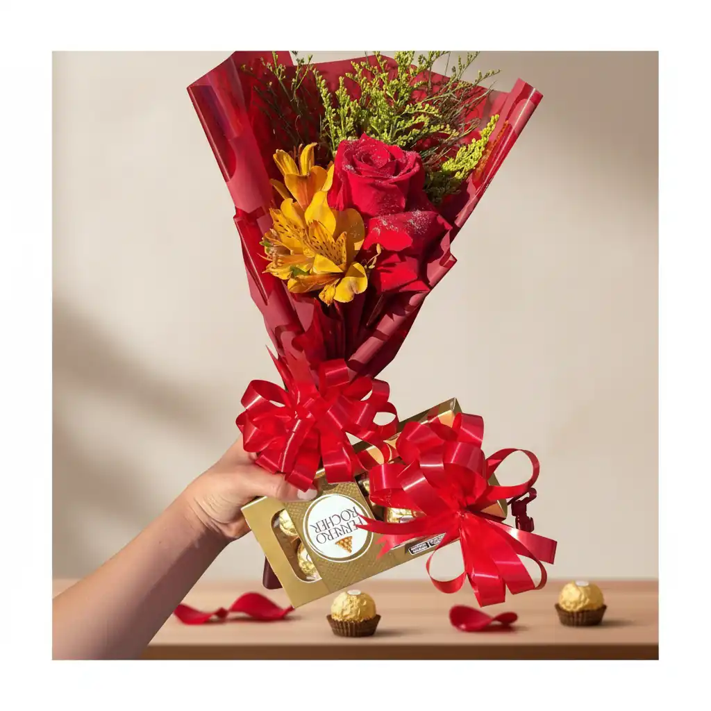 Rosa + Ferrero Rocher
