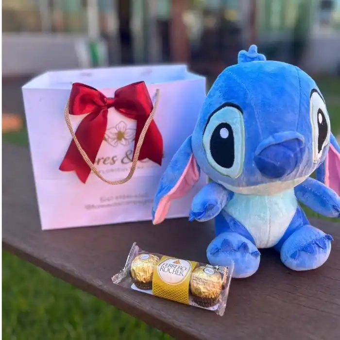 Stitch com chocolate